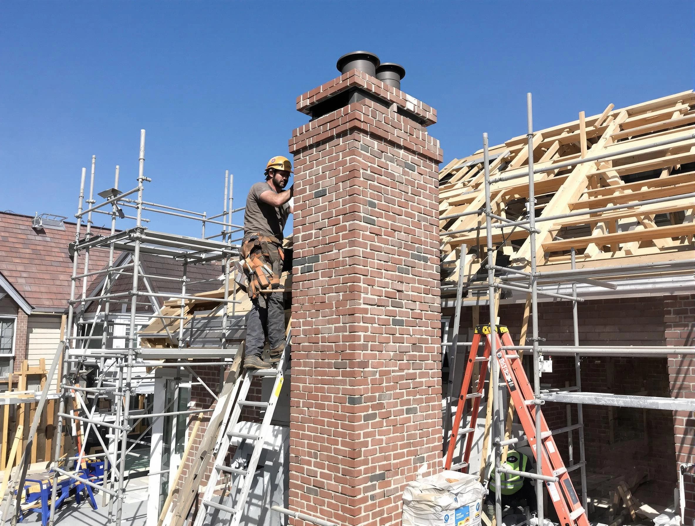 New chimney installation completed by Melrose Chimney Sweep in Melrose, MA