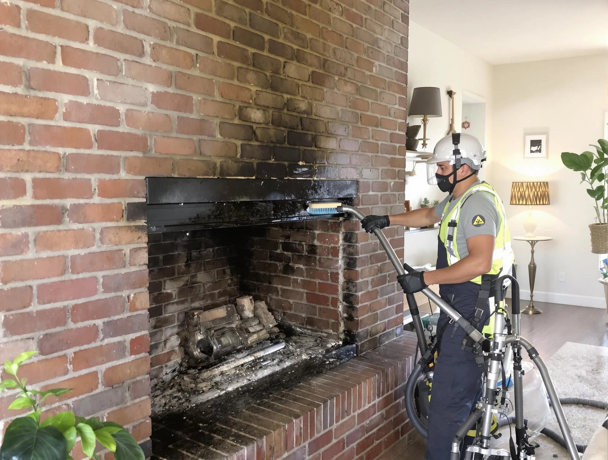 Melrose Chimney Sweep providing fireplace cleaning services in Melrose, MA