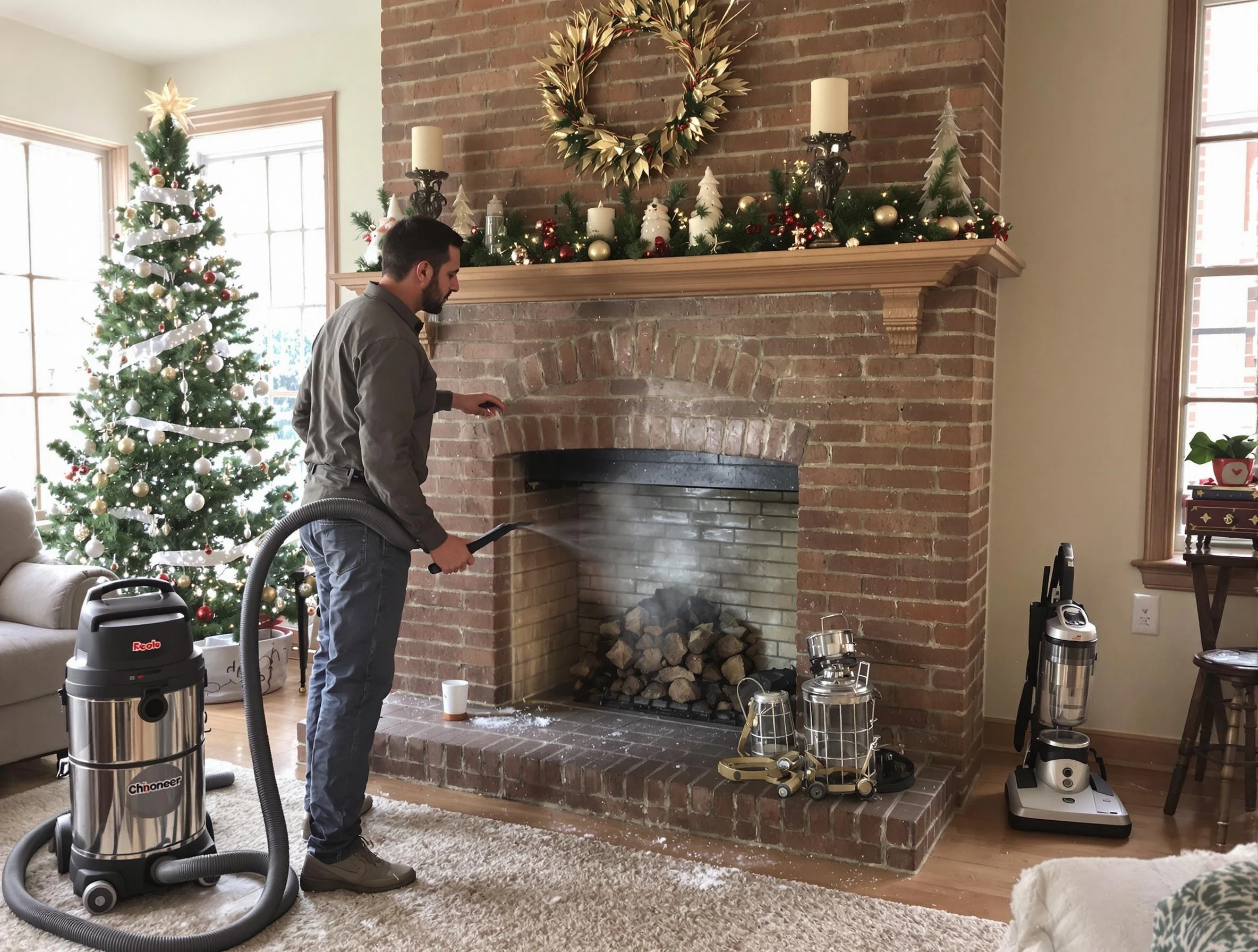 Fireplace Cleaning in Melrose