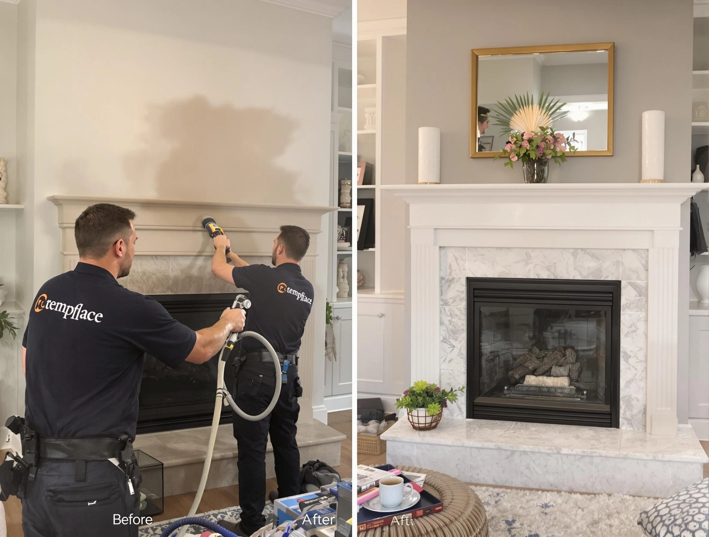Professional soot removal by Melrose Chimney Sweep team in Melrose, MA